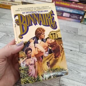 Bonnaire by Delphine Marlowe 1980 Jove 1st‎ Edition Historical Romance Paperback
